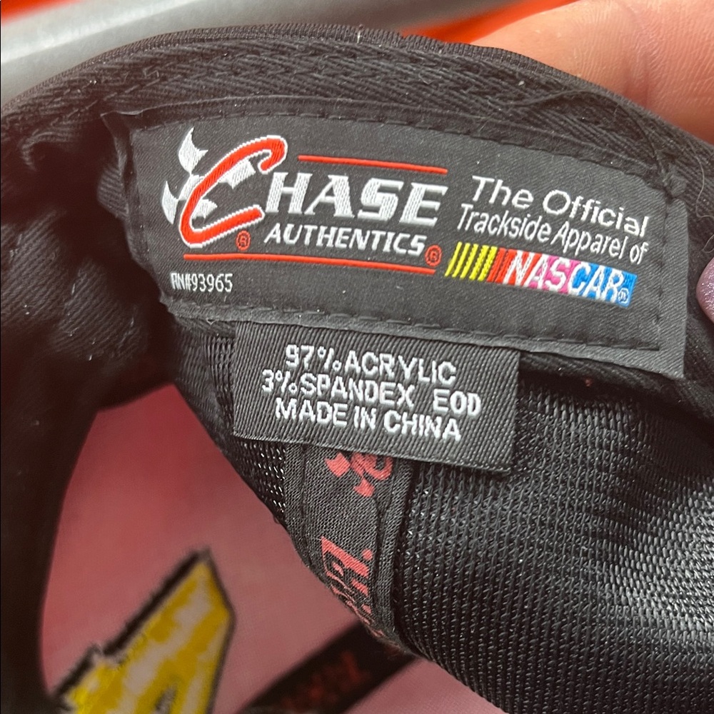 Bold Red Racing Hat with Yellow Number 24 - Picture 9 of 10